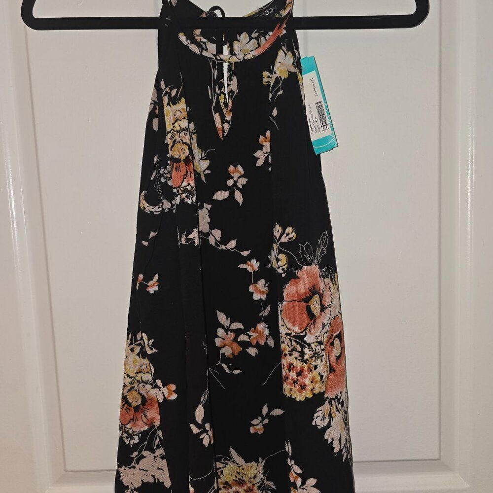 Stichfix Papermoon Barita Keyhole Blouse XLP | Black NWT - Picture 3 of 3